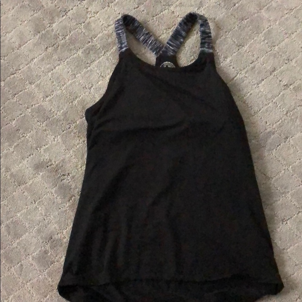 Small cross back tank